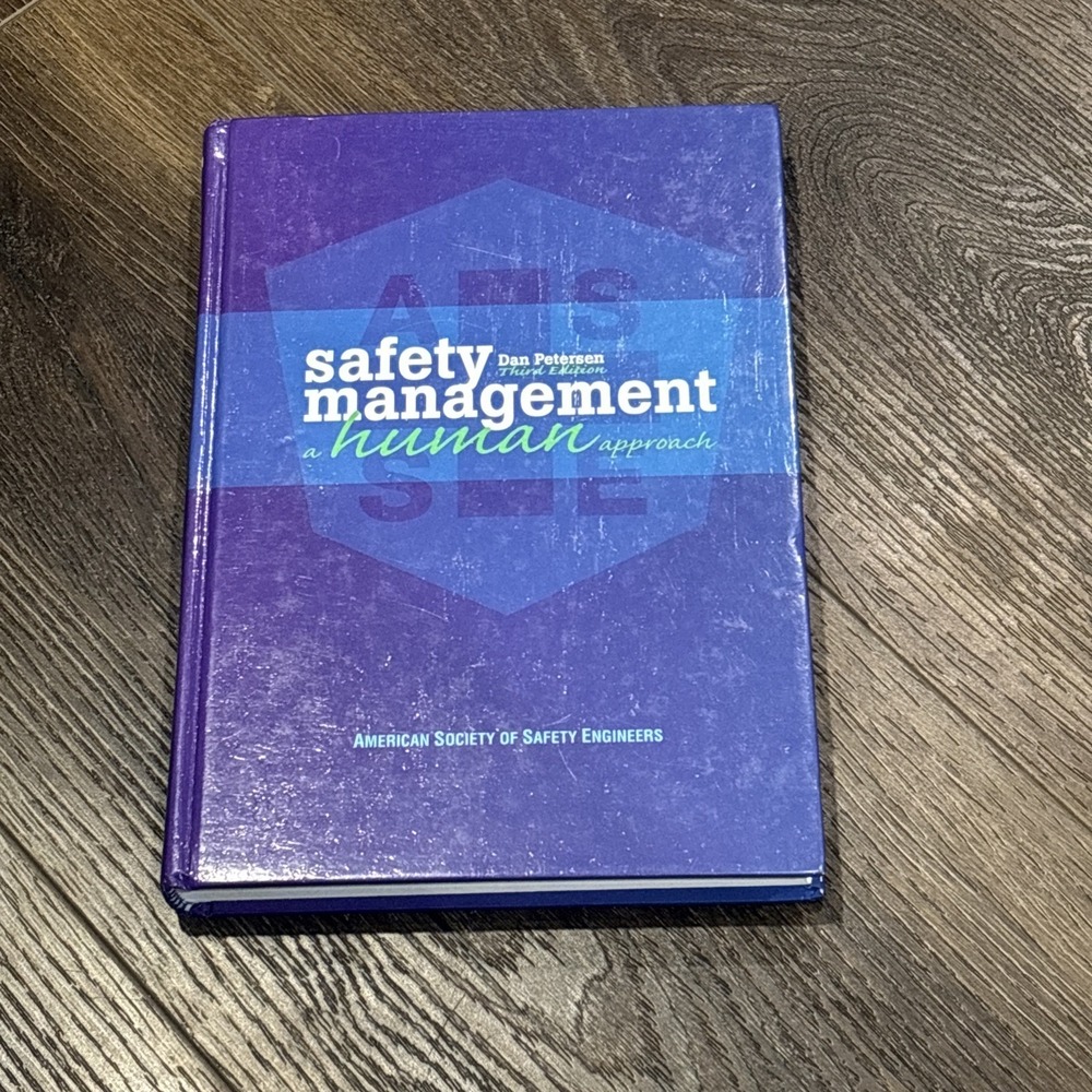Safety Management‎ : A Human Approach - Dan Petersen-3rd Edition
